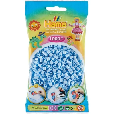 Afbeelding van Hama Strijkkralen Ijsblauw Pastel 1000 Stuks