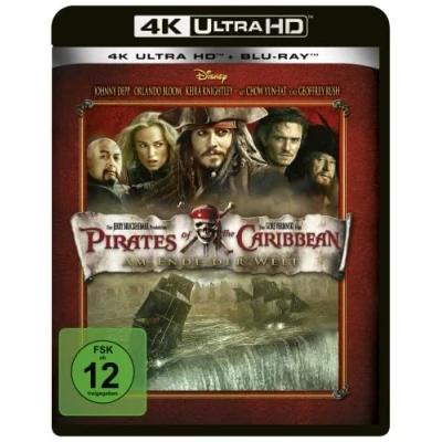 Afbeelding van Pirates of the Caribbean: At World&#039;s End [Blu Ray 4K]+[Blu Ray]