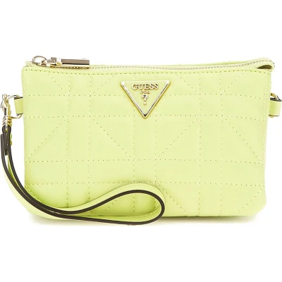 Afbeelding van GUESS Schoudertas Latona Mini Tri Compartment Top Zip Chartreuse Neongeel
