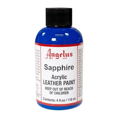 Afbeelding van Angelus leerverf Saffier 118ml.