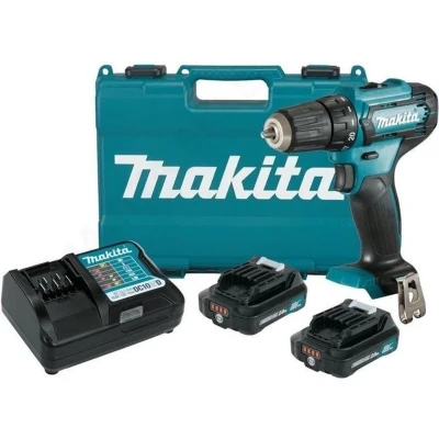 Afbeelding van Makita DF333DWAE boor /schroefmachine 12V max (10,8v) 2.0Ah Li ion schuifaccu