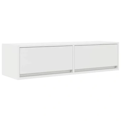 Afbeelding van vidaXL TV Meubel Wit 100x31x25,5 cm Bewerkt Hout
