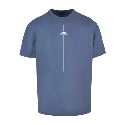 Afbeelding van Merchcode Think Different Heavy Tshirt print, Heren, Maat: Large, Vintageblue