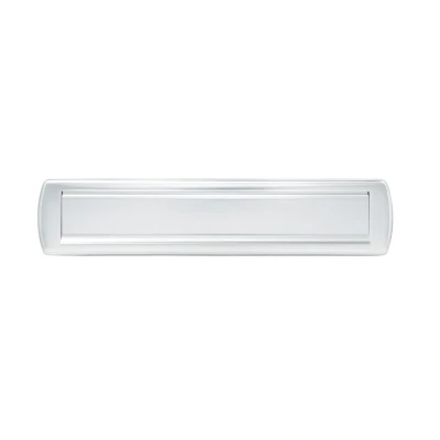 Afbeelding van AXA Curve Plus briefplaat los deurdikte 38 t/m 54 aluminium geanodiseerd F1