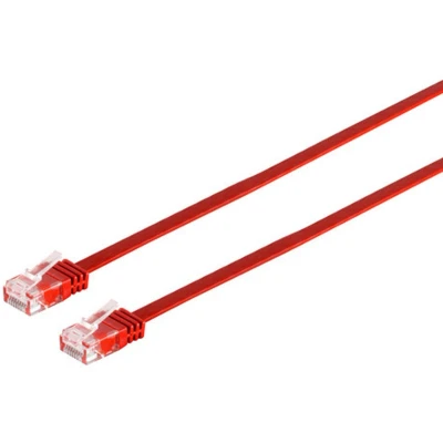Afbeelding van Tecline 778003R netwerkkabel Rood 0,25 m Cat6 U/UTP (UTP)