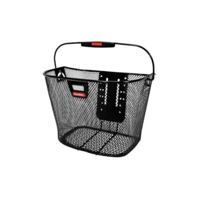 Afbeelding van KLICKfix Fietstas Uni mand met lamphouder stuurmand, zwart, 25 x 35 26 cm