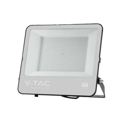 Afbeelding van V TAC VT 44204 LED Schijnwerpers Zwarte Behuizing Samsung IP65 Zwart+Grijs Glas 200 Watt 17540 Lumen 6500K 5 Jaar