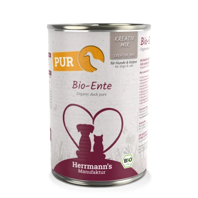 Afbeelding van Herrmann&#039;s Bio Puur Eend 400 gr.