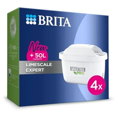 Afbeelding van Brita Waterfilterpatroon maxtra pro kalk expert 4 pack stuks