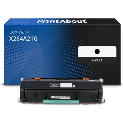 Afbeelding van Huismerk Lexmark X264A21G Toner Zwart