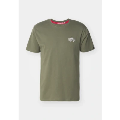 Afbeelding van Alpha Industries Signature Tshirt print, Heren, Maat: XXL, Sage green