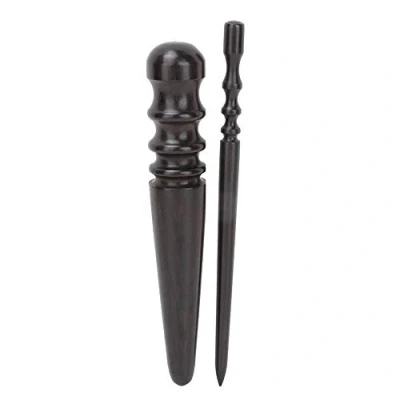 Afbeelding van 2 stks Lederen Houten Edge Craft Slicker Multi Size Burnisher Gepolijst Staven DIY Handwerk Tool