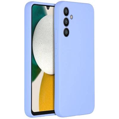 Afbeelding van Samsung Galaxy A34 (5G) Hoesje Siliconen en TPU (zacht) Accezz Softcase/Backcover Paars Telefoonhoesje
