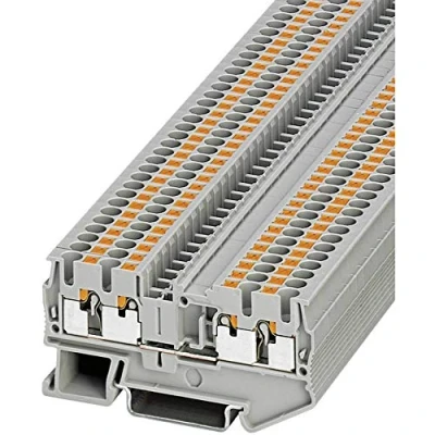 Afbeelding van Phoenix Contact PT 2,5 QUATTRO 3209578 Doorgangsklem Aantal polen: 4 0.14 mm² 2.5 Grijs 1 stuk(s)