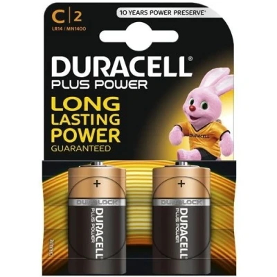 Afbeelding van Duracell Plus C Batterijen DURA197102