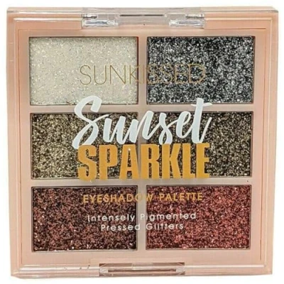 Afbeelding van Sunkissed Sunset Sparkle Glitter Eyeshadow Palette 6.6g.