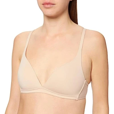Afbeelding van Calida Eco Sense Soft Moulded Triangle Bra Beige C 75 Dames