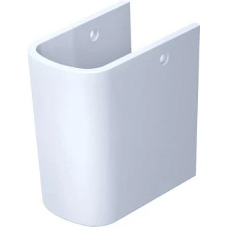 Afbeelding van Duravit d neo halve zuil wit hoogglans 0858430000