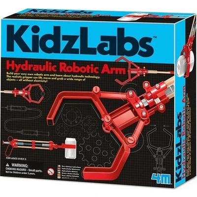 Afbeelding van 4M Kidz Labs Kidzlabs Hydraulische Arm 38 cm
