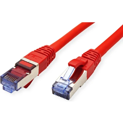 Afbeelding van VALUE Patchkabel Kat.6A (Class EA) S/FTP (PiMF), LSOH, rood, 1,5 m