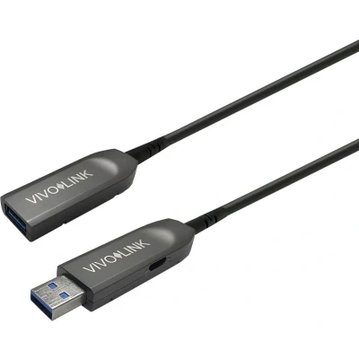 Afbeelding van Vivolink PROUSB3AAF10 USB kabel 10 m 3.2 Gen 1 (3.1 1) A Zwart (10 m, 1),