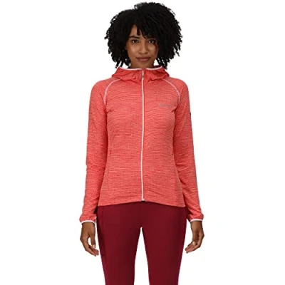 Afbeelding van Regatta Dames WMNS Yonder Hoody Trui, Neon Perzik, 10