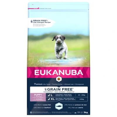 Afbeelding van Eukanuba Pup &amp; Junior Large Breed Grain Free Zeevis Puppy Hondenvoer 3 kg