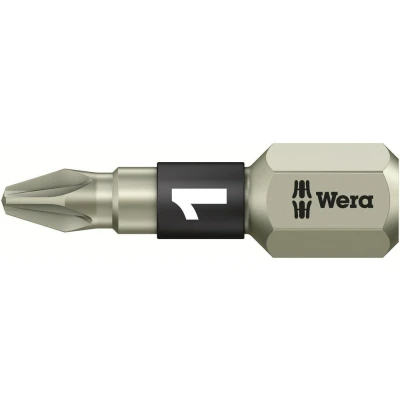 Afbeelding van Wera 1/4&quot; rvs pozidrive bit pz1x25mm