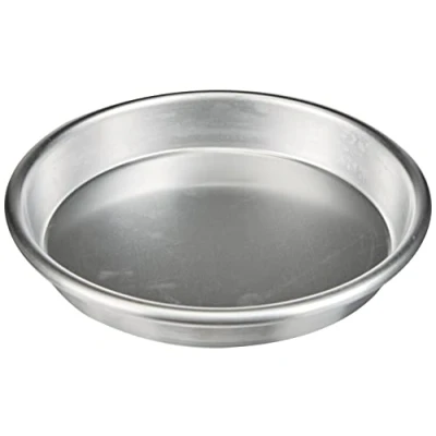 Afbeelding van Pentole Agnelli Conische taartvorm van aluminium met rand (H 3 cm), zilver, 18 cm