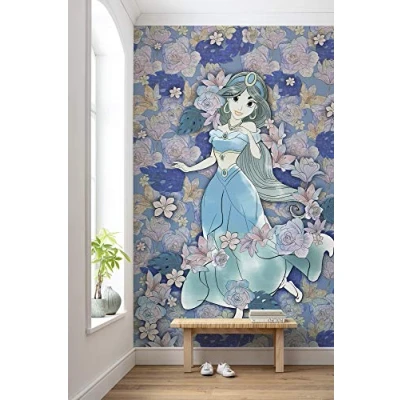 Afbeelding van Komar Vliesbehang Jasmijn coloured Flowers 200x280 cm (breedte x hoogte) (set)