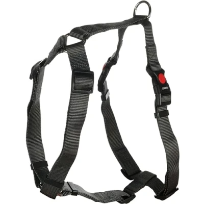 Afbeelding van Flamingo Ziggi H harnas Honden Donkergrijs L 60 85cm 25mm 1st 138090