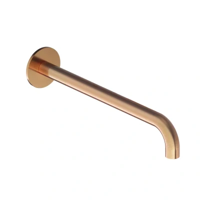 Afbeelding van HotBath Cobber Uitloop 25cm CB095 25 Geborsteld Koper