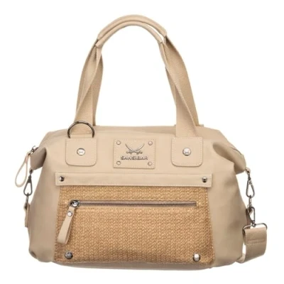 Afbeelding van Sansibar Handtas Schoudertas Bowling Bag Sand Beige