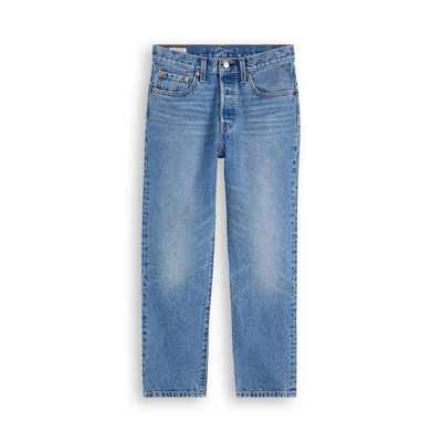 Afbeelding van Levi&#039;s 501® Crop Jeans Vrouwen, Medium Indigo Worn In, 30W / 26L
