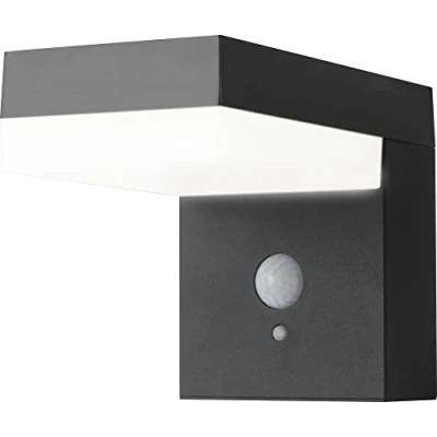 Afbeelding van Sygonix SY 4715526 Spot op zonne energie met bewegingsmelder 6 W Neutraalwit Zwart