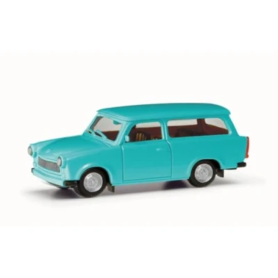 Afbeelding van Herpa automodel Trabant 601 Universal, schaal 1:87, voor diorama, modelbouw, verzamelobject, Made in Germany, kunststof