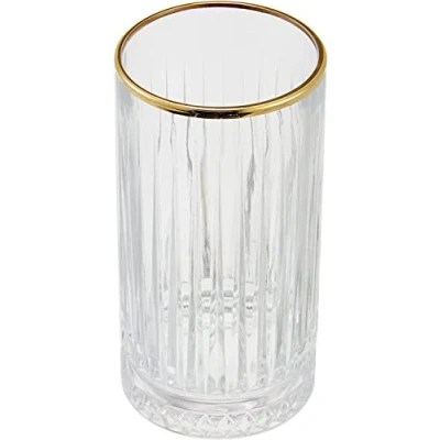 Afbeelding van Pasabahce Longdrink Elysia 28 cl Transparant Goud 4 stuk(s)