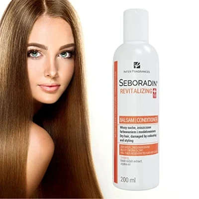 Afbeelding van Seboradin Revitalizing Balm, Man en Vrouw, Natuurlijke Extracten, voor Beschadigd Haar met Ginseng, 200 ml
