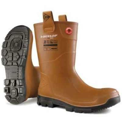 Afbeelding van Dunlop Purofort RigPRO full safety Dark Brown veiligheidslaars S5 44