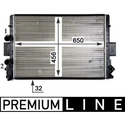 Afbeelding van Mahle Original Radiateur CR 1105 000P