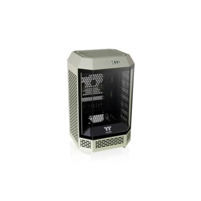 Afbeelding van Thermaltake The tower 250 Matcha Green Midi Gaming behuizing Groen, Zwart