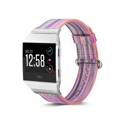 Afbeelding van Fitbit Ionic TPU bandje Fuschia / Zilver One size