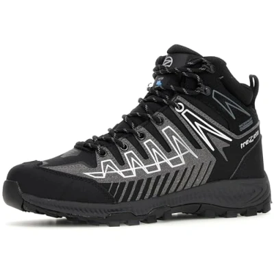 Afbeelding van Trezeta Thunder Mid WP Trekkingschoenen voor heren, Zwart Grijs, 41 EU