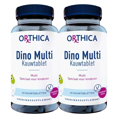Afbeelding van 2x Orthica Dino Multi 60 kauwtabletten