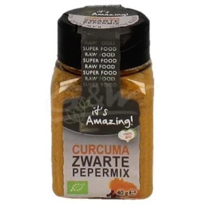 Afbeelding van Its Amazing Curcuma Zwarte Pepermix 40GR