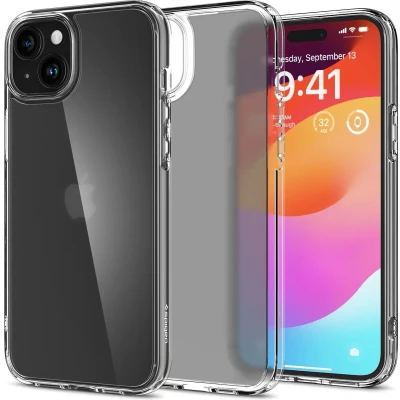 Afbeelding van Spigen ACS06796, Housse, Apple, iPhone 15, 15,5 cm (6.1&quot;), Transparent