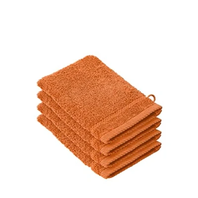 Afbeelding van Washandje De Witte Lietaer Stéphanie Caramel (Set van 4)