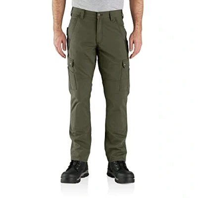 Afbeelding van Carhartt Relaxed Ripstop Cargo Werk Broek Basil