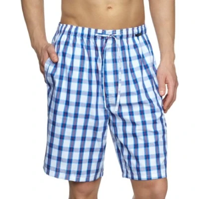 Afbeelding van Schiesser Heren Mix &amp; Relax Bermuda pyjamabroek, blauw (800 blauw), 58, (800), 58