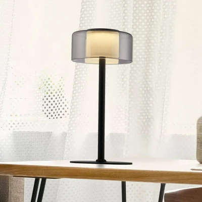 Afbeelding van Paul Neuhaus Zwarte tafellamp Rika 4110 18